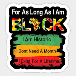 Black history month  24 7 365 African Map kente Clothes Sticker